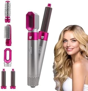 Drumstone (Don't Miss Offer 15 Years Replacement Warranty) Hot Air Brush, 5 in 1 Hair Dryer hot air Brush Styler, Detachable Hair Styler Electric Hair