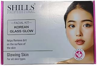SHILS Professional Korean Glass Glow Facial Kit for Glowing Skin, Deep Cleansing & Brightening, All Skin Types
