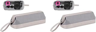 MAYCREATE® Airwrap Nylon Travel Case for Shark Flexstyle Pouch Compatible with Complete Styler and Attachments Bag Hair Dryer Curling Iron 2PCS