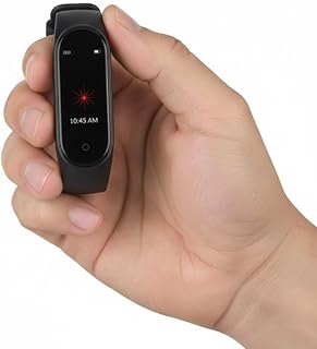 Drumstone (𝐒𝐩𝐞𝐜𝐢𝐚𝐥 𝟏𝟓 𝐘𝐞𝐚𝐫𝐬 𝐖𝐚𝐫𝐫𝐚𝐧𝐭𝐲 M4 Bluetooth Smart Band with Heart Rate & Blood Pressure Monitor, Fitness & Activity Tracker, Sleep Monitor, Call