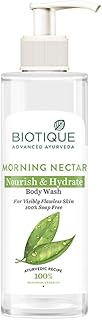 Biotique Morning Nectar Nourish & Hydrate Body Wash For Visibly Flawless Skin, 200ml
