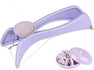 Professional Hair Threading Tweezer System Kit for Eyebrows Face and Body Manual Hair Removal Tool for Smooth Skin Precision Epilator Threader for Upp