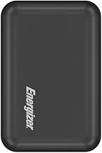 Energizer UE10045 10000mAh, Lithium Polymer Portable Power Bank with 2 Output Ports,Over Charging Protection,10W Fast Charging-Black