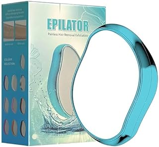 Crystal Hair Removal Eraser, Portable and Reusable, Painless Hair Remover, Alternative to Wax, Razor and Epilator
