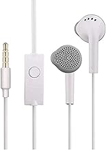 Original Wired Earphones for All Samsung Smartphones with Mic | in-Ear Headphones | Deep Pure Bass Sound | One Button Multi-Function Remote for Call &