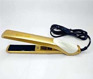 Hair Staraghtner for women With Temperature Controller Hair Straightener Instant Heating Straightening Iron (PINK/GOLD)