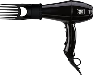 Wahl WPHD4-0024 Super Dry Professional 2400 Watts Styling Hair Dryer with Ionic Technology, Powerful airflow 16 m/s, Secondary thermal fuse, Removable