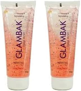 Glambak Skin Glowing & Rejuvenating Face Wash – Deep Cleanse, Brighten & Refresh – 100g Each (Pack of 2)
