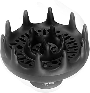 MAYCREATE® Orchid Hair Diffuser, Hair Difuser Attachment Universal Diffuser Hair Dryer for 1.71-inch to 1.83- inch Blow Dryer, Hair Diffuser for Curly