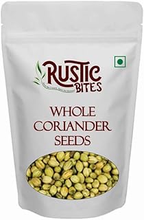 RUSTIC BITES Coriander Seeds | Whole Dhaniya Sabut | Naturally Aromatic and Fresh | 5Kg