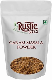 RUSTIC BITES Organic Garam Masala Powder | Aromatic Blend with Roasted Whole Spices | For Home Chefs Seeking Balanced Indian Flavour |1kg