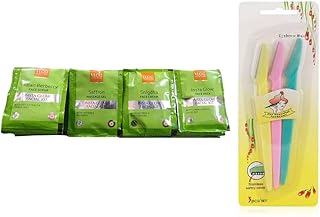 Salon Series Insta Glow Facial Kit (1 FACIAL) sachets 3 Pcs Set Hair Removal Razor by Janvi Enterprises