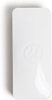 U Brands Magnetic Dry Erase Board Eraser, Felt Bottom Surface, 2 x 5 x 1 Inches, White