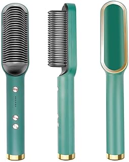 HOVR® Professional Hair Straightener Comb For Men And Women With Temperature Control Hair Styler (Multicolor)