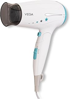 VEGA Insta Wave 1600 Hair Dryer (VHDH-22), White