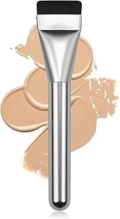 Flat Foundation Brush,Flat Head Foundation Brush for Liquid Makeup, Foundations' Brush Set for Liquid, Cream Foundations Concealer Brush Makeup Brushe