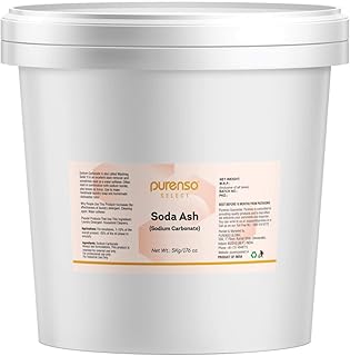 PURENSO Select-Soda Ash Powder (Sodium Carbonate)IWashing Soda, Tie Die , Ph Increaser, And More, 5Kg