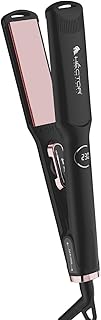 Hector Professional Glamour Ultra Shine Rose Gold Titanium Plates Hair Straightener for women