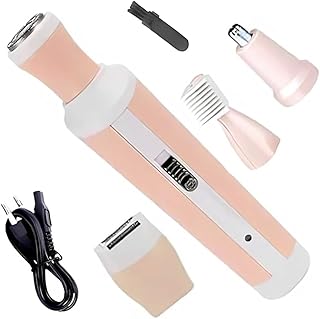 New 4-In 1 Lady Epilator Rechargeable Professional Trimmer Razor Use Arms Face Legs Etc Shaver