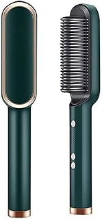 Hair Straightener Comb For Women&Men,Hair Styler,Hair Straightening Iron,Straightener Machine Brush/Ptc Heating Electric Straightener With 5 Temperatu