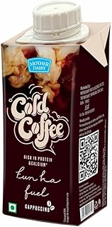 Mother Dairy Ready to Drink Cappuccino Coffee, 200 ml