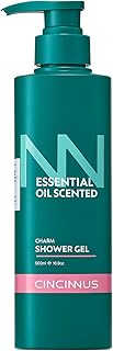 Essential Oil Charm Body Wash Shower Gel for Women & Men with Rosemary, Tea Tree Oil, Niacinamide | Refreshing Gentle Cleansing, Moisturizing Body | F