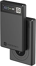 Portronics Luxcell MagClick 10k 10000 mAh 15W Magnetic Wireless Fast Charging Power Bank Premium Finish, 22.5 Wired Output Compatible with iPhone 12 &