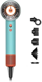 Dyson Supersonic Nural™ Intelligent Hair Dryer|Protects Scalp Health|Fast Drying|No Heat Damage|5 Attachments|7 Styling, 3 Speed & 3 Heat Settings|Uni