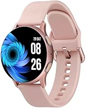 PunnkFunnk Active 2 Smart Watch with 2 Series | Bluetooth 4.0 +5.0 Dual Mode | LCD 1.3 Inch | Aluminum Dial | Silicon Straps | Clip Charge Mode | Blue