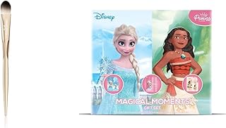 RENEE PRO Flat Foundation Brush for Face, Smooth & Precise Application Durable QualityPrincess by Magical Moments Gift Set for Preteens Elsa Unicorn M