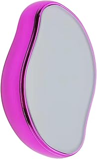 Painless Hair Removal Epilator Reusable Body Hair Depilation Tool Rose Red