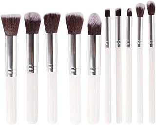 HUDA GIRL Makeup Brush Set, 10pcs Premium Synthetic Makeup Brushes, Soft and non-shedding, Foundation, Blending, Face Powder, Eyeshadow, Makeup Combo