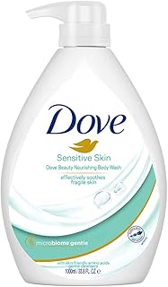 Dove Nourishing Body Wash for Sensitive Skin, 24Hrs Moisture Lock, 1L