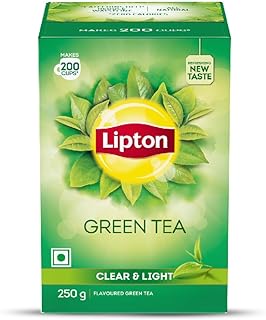 Lipton Clear & Light Loose Green Tea leaves 250g pack