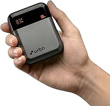 URBN 10000 mAh 35W Mini Volt Power Bank | Dual Output | PD + QC Compatible | Two-Way Fast Charge | Pass-Through Charging | for MacBook Air, iPhone, Sa