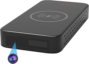 Wireless WiFi Security Camera in Power Bank, Real 1080P FULL HD Mini Camera Wireless&USB Charger with Video Recording, Mobile Phone APP Remote Control