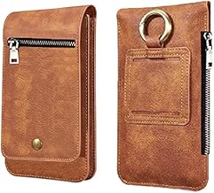 WHITBULL Multi Function Zipper Lock Leather Mobile Case with Card,Powerbank & Mony Slot Compatible with Motorola G9 Power/Motorola G 5G Plus/Motorola