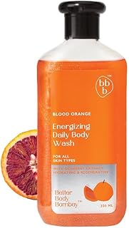 Blood Orange Energizing Daily Body Wash | Brightens, Renews & Repairs | Hydrates Up to 8 Hours | 100% Natural, Vegan, Sulphate & Paraben Free | For Al