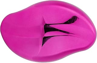 Hair Eraser Remover Ergonomic Professional Glass Reusable Safe Exfoliation Hair Epilator for Chest Back (Red)