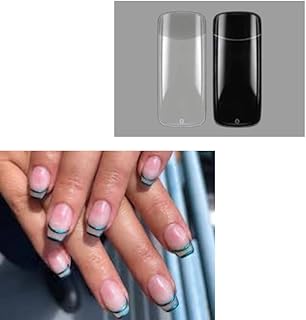 Acrylic Nail Tips – 500 Pieces False Nails for Extension, Professional Nail Art Salon Manicure Set (Natural, 2)