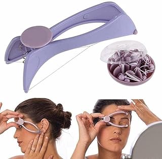 Silique Eyebrow Face and Body Hair Threading Removal Epilator System Kit