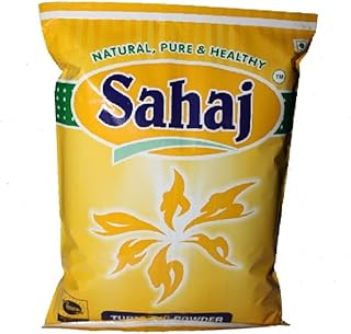 Sahaj Spices & Masale Turmeric Powder | Packaged in Resealable Bag | Pack Of - 5 Kg
