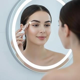 zedx All-in-One Facial Hair Removal Machine – 2 in 1 Women’s Trimmer & Eyebrow Pen, Upper Lip Hair Remover & Epilator – USB Rechargeable, Painless (Wh