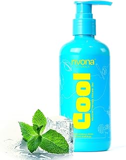 Rivona Naturals Cool Epsom body wash | Magnesium Shower gel (epsom salt) with Menthol & Rosemary Oil | Instant Muscle recovery body wash, skin Relaxat