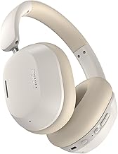 Noise Airwave Max 5 Wireless Over-Ear Headphones with Adaptive Hybrid ANC (up to 50dB), HFA Tech, 80H Playtime, Dual Pairing(Calm Beige)