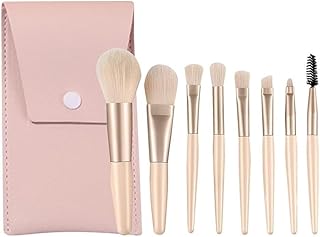 Makeup Brush Set Premium Synthetic Foundation Powder Concealers Eye shadows Blush Makeup Brushes Set Of-8 Cream