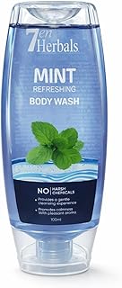 Mint Refreshing Body Wash, No Harsh Chemicals, Gentle Cleansing, 100ml