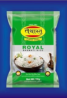 Tathastu Fresh natural pure royal Basmati Rice/Organic grow/Long & Fluffy Grains Basmati - 5kg