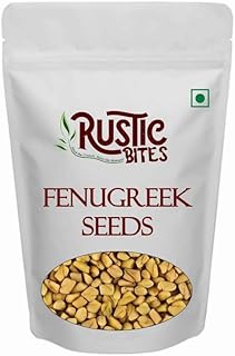 RUSTIC BITES Methi Seeds | Natural Fenugreek Seeds | Rich in Flavor | Whole Seeds for Cooking, Sprouting & Home Remedies | 5Kg