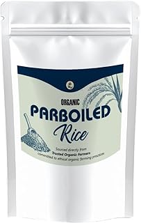Rootz Organics Parboiled Rice, Aromatic Rice For Divine Offerings, Pujas, And Delectable Indian Cuisine (900GM) | Low GI | Diabetic Friendly | More nu